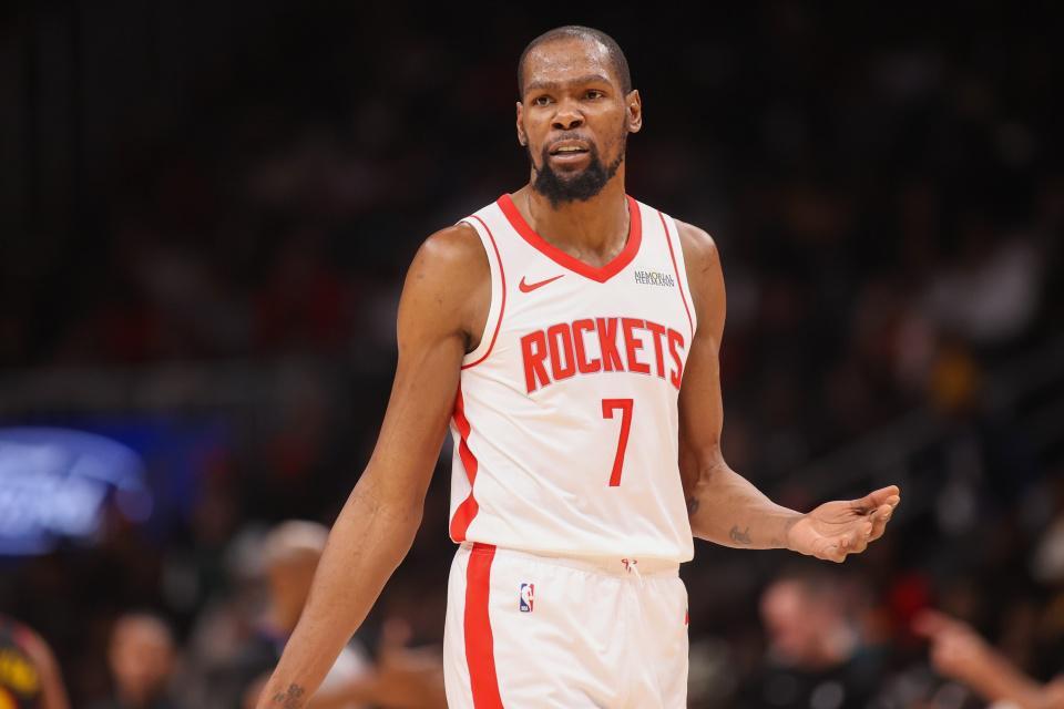 开云-0补强火箭连续惨败，3大短板明显！杜兰特31分破纪录摊手抱怨申京